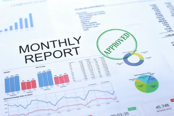 Monthly Reporting on Driver Behaviour